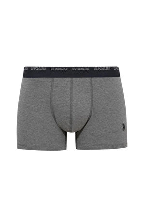 U.S. Polo Assn.  Erkek Lacivert-Sax-Antrasit-Melanj 3 lü Boxer 