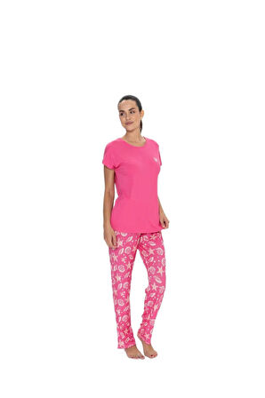U.S. Polo Assn. Kadın Pijama Takım 20105 