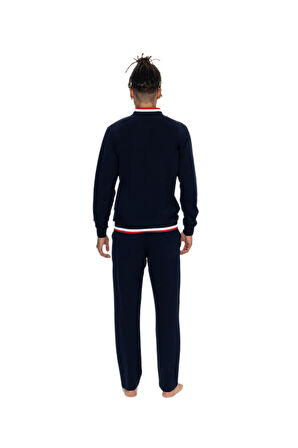 U.S. Polo Assn. Erkek Lacivert Pijama Takım 18922 