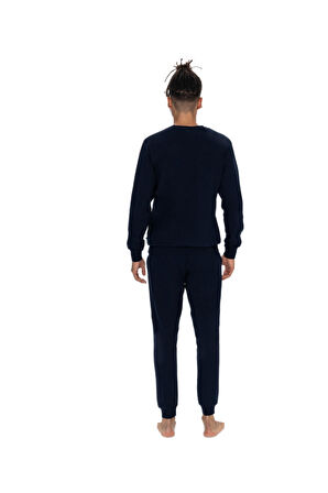 U.S. Polo Assn. Erkek Lacivert Pijama Takım 18923