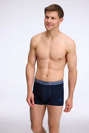  Erkek Lacivert 3 lü Boxer 