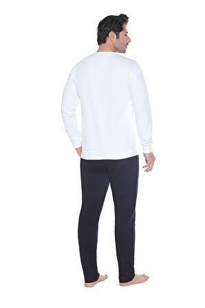 U.S. Polo Assn. Erkek Beyaz Ev Giyim 