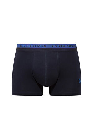 U.S. Polo Assn. Erkek Siyah - Antrasit - Lacivert 3 lü Boxer 