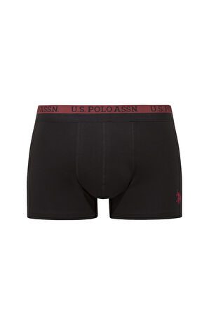 U.S. Polo Assn. Erkek Siyah - Antrasit - Lacivert 3 lü Boxer 