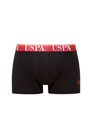 U.S. Polo Assn. Erkek 201 Siyah - Antrasit  Melanj- Lacivert 3 lü Boxer 