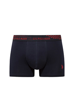 U.S. Polo Assn. Erkek 200 Lacivert - Lacivert - Lacivert 3 lü Boxer 