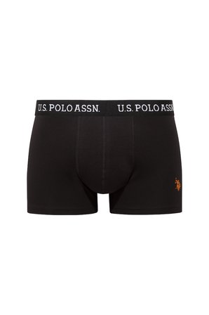 U.S. Polo Assn. 80651 Lacivert - Siyah - Turuncu 3 lü Boxer 