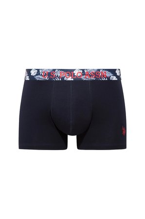 U.S. Polo Assn. 80651 Lacivert - Siyah - Turuncu 3 lü Boxer 