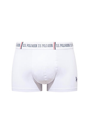 U.S. Polo Assn. 80651 Kırmızı - Lacivert -  Beyaz 3 lü Boxer 