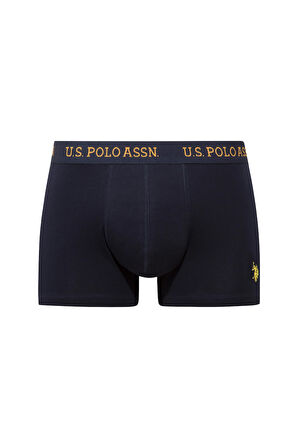 U.S. Polo Assn. Erkek  201 Lacivert - Lacivert - Lacivert 3 lü Boxer 