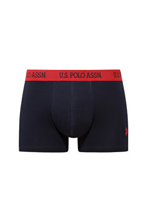 U.S. Polo Assn. Erkek  201 Lacivert - Lacivert - Lacivert 3 lü Boxer 