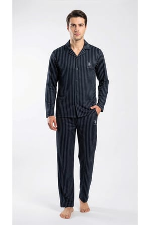Erkek Lacivert Pijama Takım