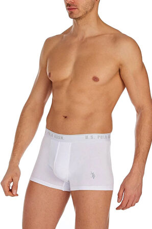Erkek Beyaz 3 Lü Boxer 80097.1