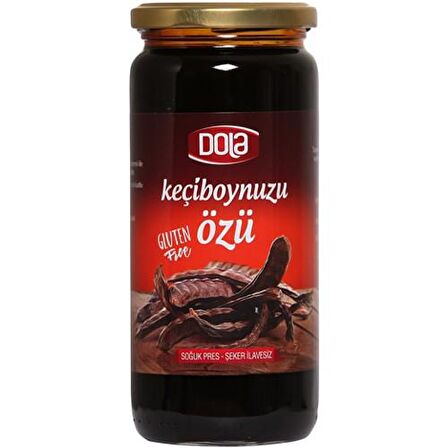 Dola Keçiboynuzu Özü 640 g Glutensiz, Soğuk Pres, Şeker İlavesiz