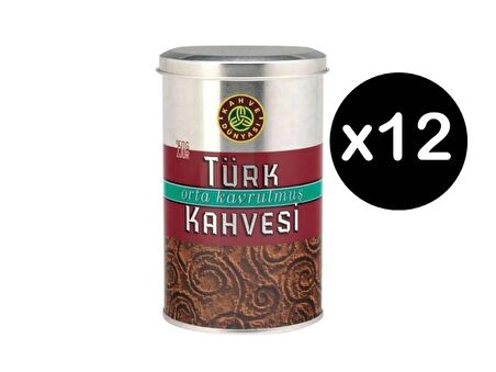 Kahve Dünyası 12'li 250 gr Türk Kahvesi