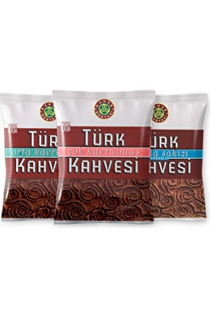 100 Gr Türk Kahvesi Deneme Paketi 3'lü ( Damla-Çok-Orta)