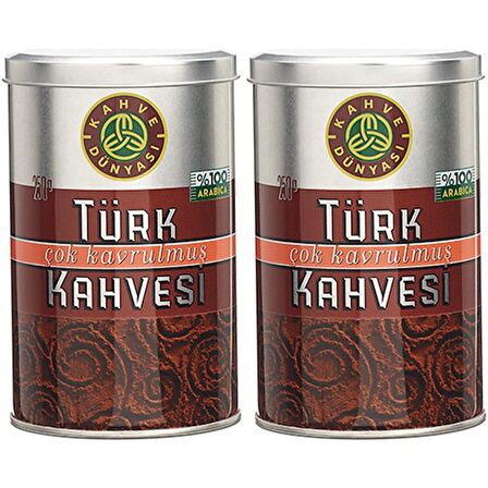 Kahve Dünyası Orta Kavrulmuş Türk Kahvesi 250 gr 2'li