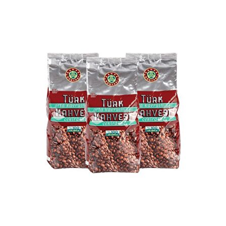 Kahve Dünyası Orta Kavrulmuş Türk Kahvesi Çekirdek 3 x 1 kg