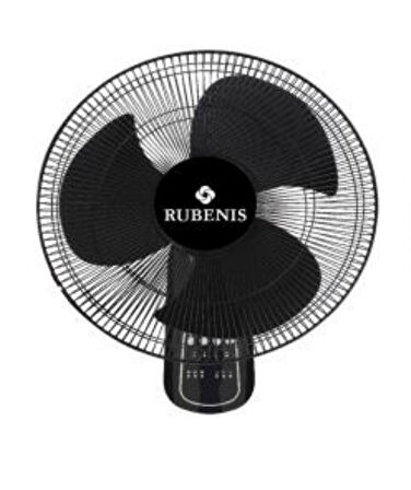 Rubenis RBSR80 Plus 130W Siyah Duvar Vantilatör