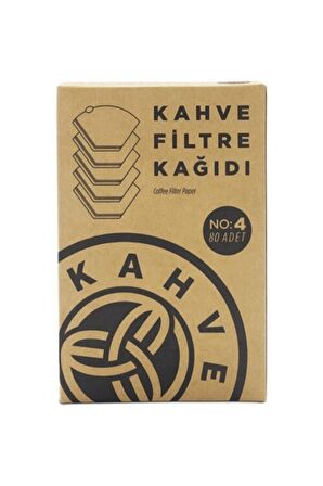 Kahve Dünyası Filtre Kahve Kağıdı 2 Adet 1x4 80'li