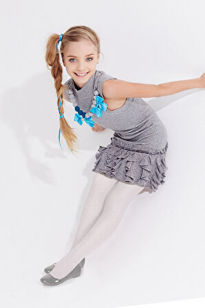 Miorre Cindy Floş Çocuk Külotlu Çorap