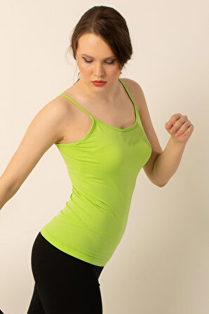 Miorre Kadın İnce Askılı Seamless Tişört