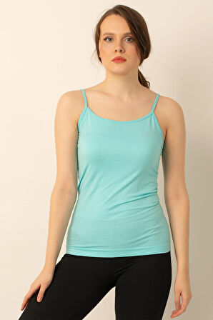 Miorre Kadın İnce Askılı Seamless Tişört