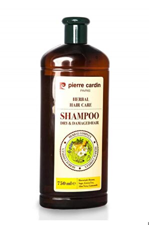 Pierre Cardin Herbal Bitkisel Şampuan - Kuru ve Yıpranmış Saçlar 750 Ml 39601