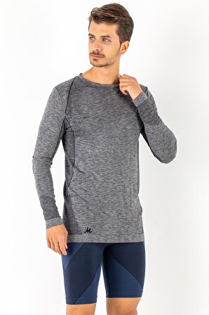 MioFit Erkek Active Wear Uzun Kollu Spor Tişört