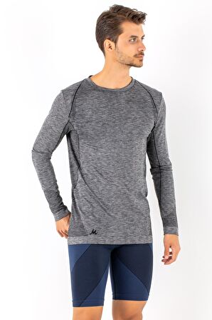 MioFit Erkek Active Wear Uzun Kollu Spor Tişört