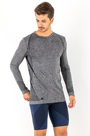 MioFit Erkek Active Wear Uzun Kollu Spor Tişört