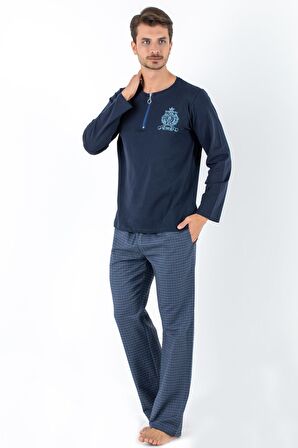 DoReMi Prussian Blue Erkek Pijama Takımı