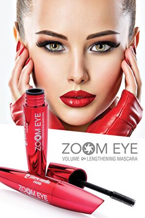 Pierre Cardin Zoom Eye Hacim Veren Mascara Black 500 - 13275