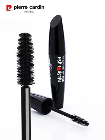 13277 - Pierre Cardin False Lash Mega Hacim Veren Siyah Mascara - 500