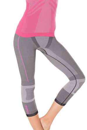 MioFit Power Short Yüksek Bel 3/4 Seamless Spor Tayt