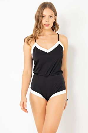 DoReMi Pamuklu Şortlu Tulum Pijama