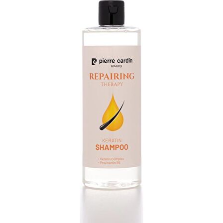 39619 - Pierre Cardin Keratin Shampoo - Keratin Şampuanı 400 ml