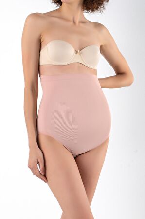 DoReMi Yüksek Bel Çıtçıtlı Hamile Slip