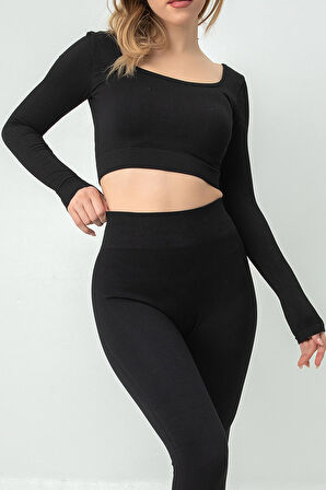 DoReMi Seamless Straplez Uzun Kollu Fitilli Büstiyer