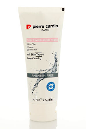 19504 - Pierre Cardin 3ü 1 Arada Yüz Temizleme Peeling Maskesi- 75 ML -3 In 1 Face