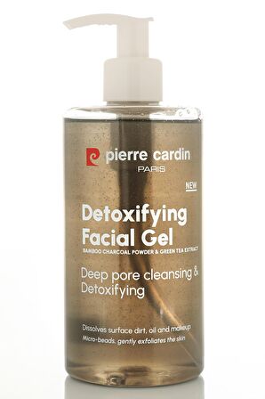 18467 - Pierre Cardin Detoxifying Facial Cleanser with Charcoal & Green Tea Extract - Köpük Jel 350 ml