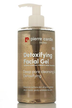 18467 - Pierre Cardin Detoxifying Facial Cleanser with Charcoal & Green Tea Extract - Köpük Jel 350 ml