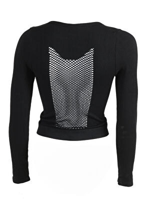 DoReMi Sırtı Fileli Uzun Kollu Tişört