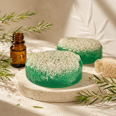 Internatural Defne Kabak Lifli Bitkisel Sabun 110 g