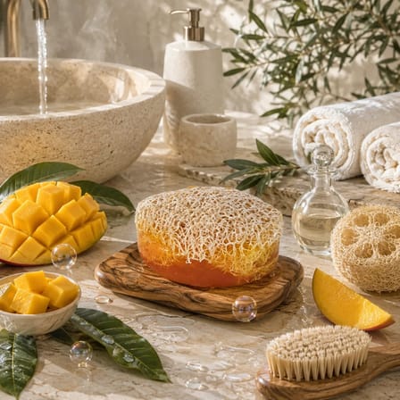 Internatural Mango Kabak Lifli Bitkisel Sabun 110 g