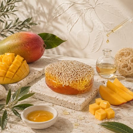 Internatural Mango Kabak Lifli Bitkisel Sabun 110 g