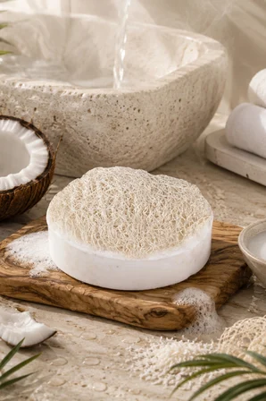 İnternatural Hindistan Cevizi Kabak Lifli Bitkisel Sabun 110 G