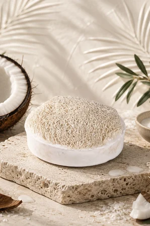 İnternatural Hindistan Cevizi Kabak Lifli Bitkisel Sabun 110 G