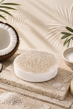 İnternatural Hindistan Cevizi Kabak Lifli Bitkisel Sabun 110 G