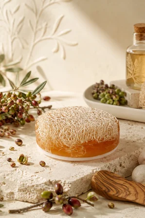 İnternatural Bıttım Kabak Lifli Bitkisel Sabun 110 G